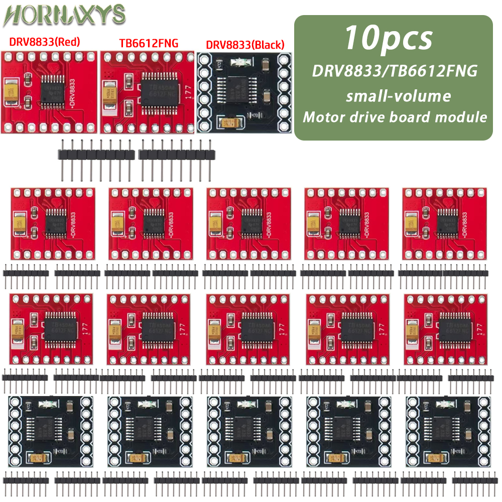 L298N Motor Driver - 10pcs TB6612 DRV8833 Dual Motor Driver