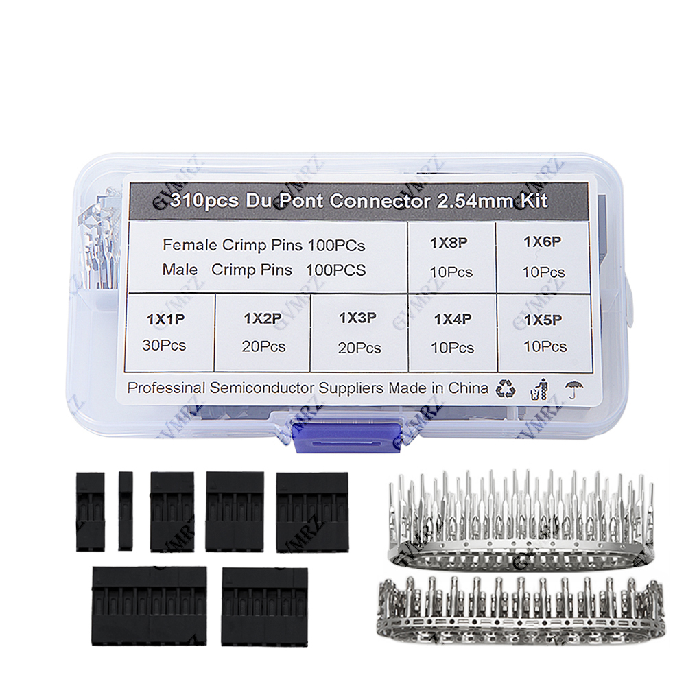 Diy Electronics Gadget - 310PCS/BOX 2.54mm Male+Female Dupont Wire Jumper