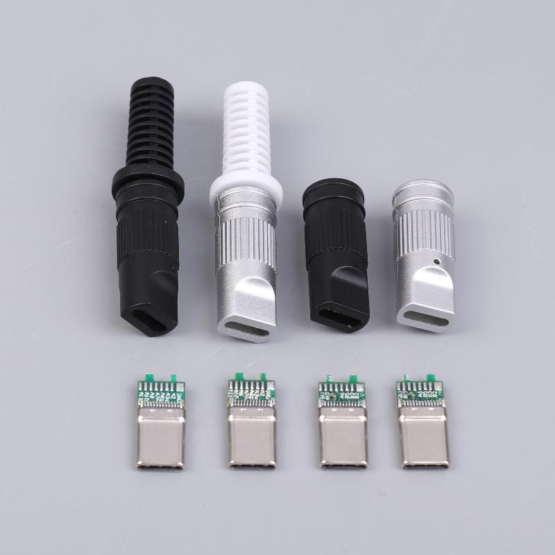 Diy Electronics Hobby - 2/5Pcs USB3.1 24Pin Type-C Male 5