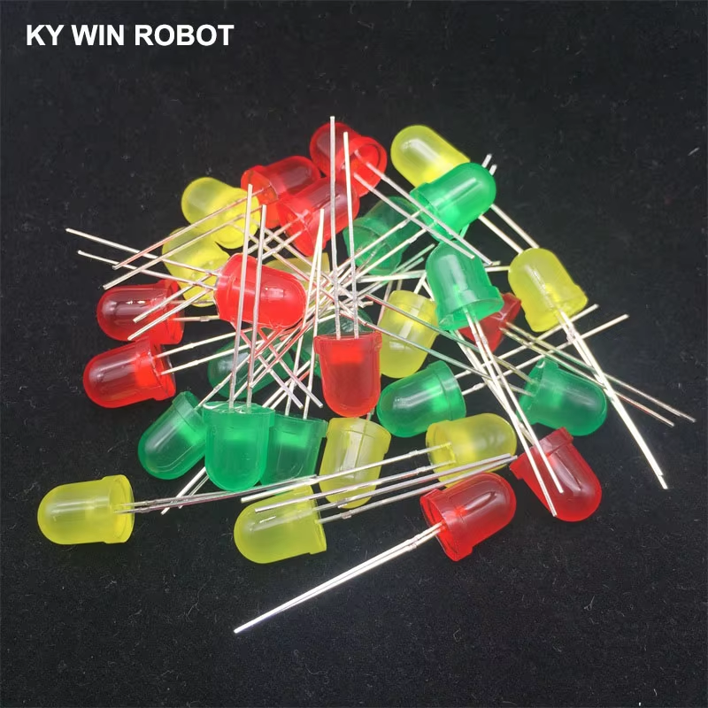 Diy Electronics For Sale - 30pcs 8mm LED diode Light Assorted