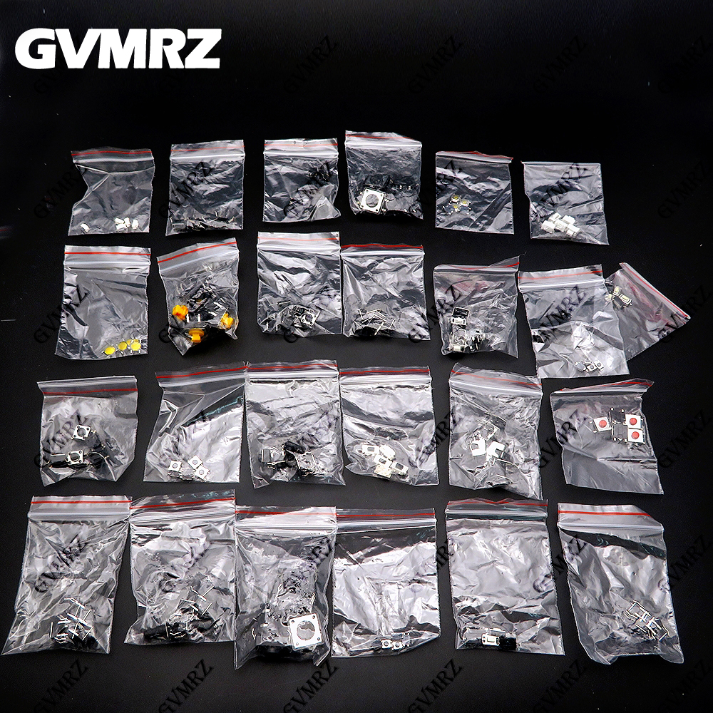 125PCS 25Values Assorted Push  – обзор и цена Diy Electronics Gadget