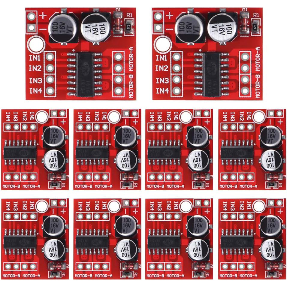 4/10pcs MX1508 DC Motor Driver – обзор и цена L298N Motor Driver