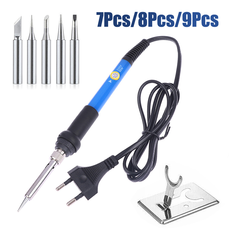 Adjustable Temp 220V 60W Elect – обзор и цена Diy Electronics Tool Kit