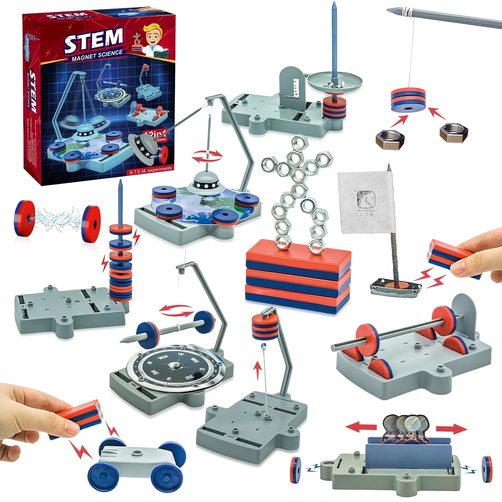 STEM Physics Kit – 12-in-1 Ant – обзор и цена Diy Electronics For Kids