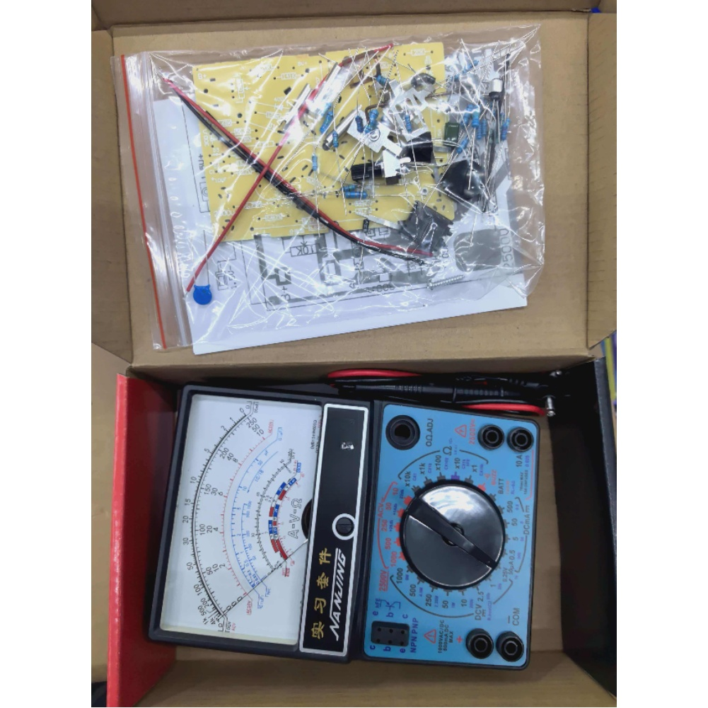 MF47 Analog Multimeter Kit DIY – обзор и цена Diy Electronics Tool Kit