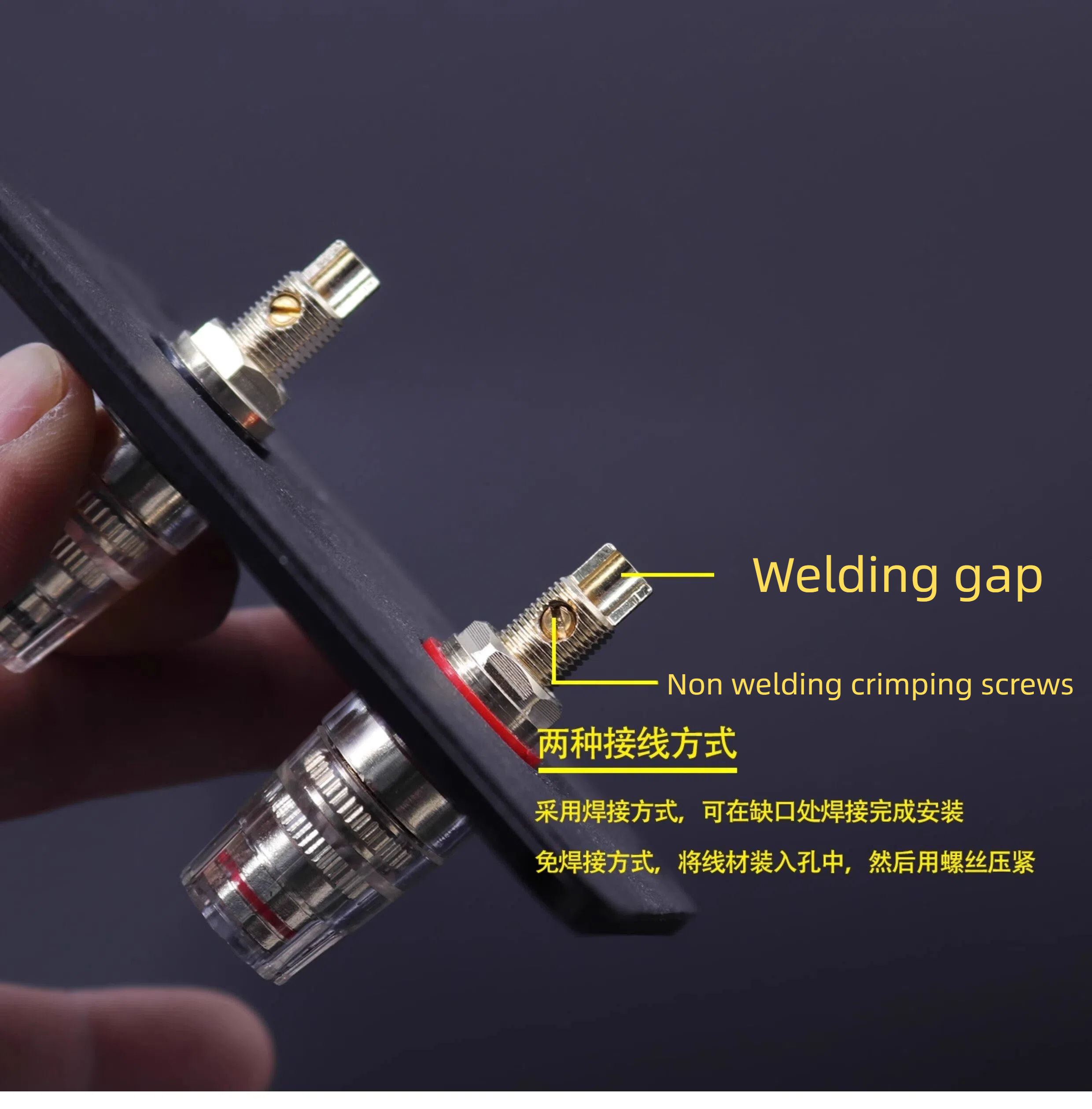 1PC GHXAMP 92x80mm Metal Speak – обзор и цена Diy Electronics Tool Kit
