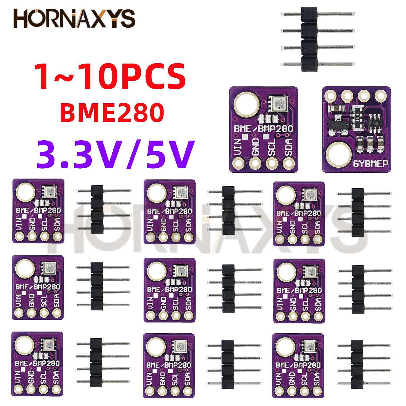 1-10PCS/BME280 5V 3.3V Digital – обзор и цена Bme280 Humidity Sensor
