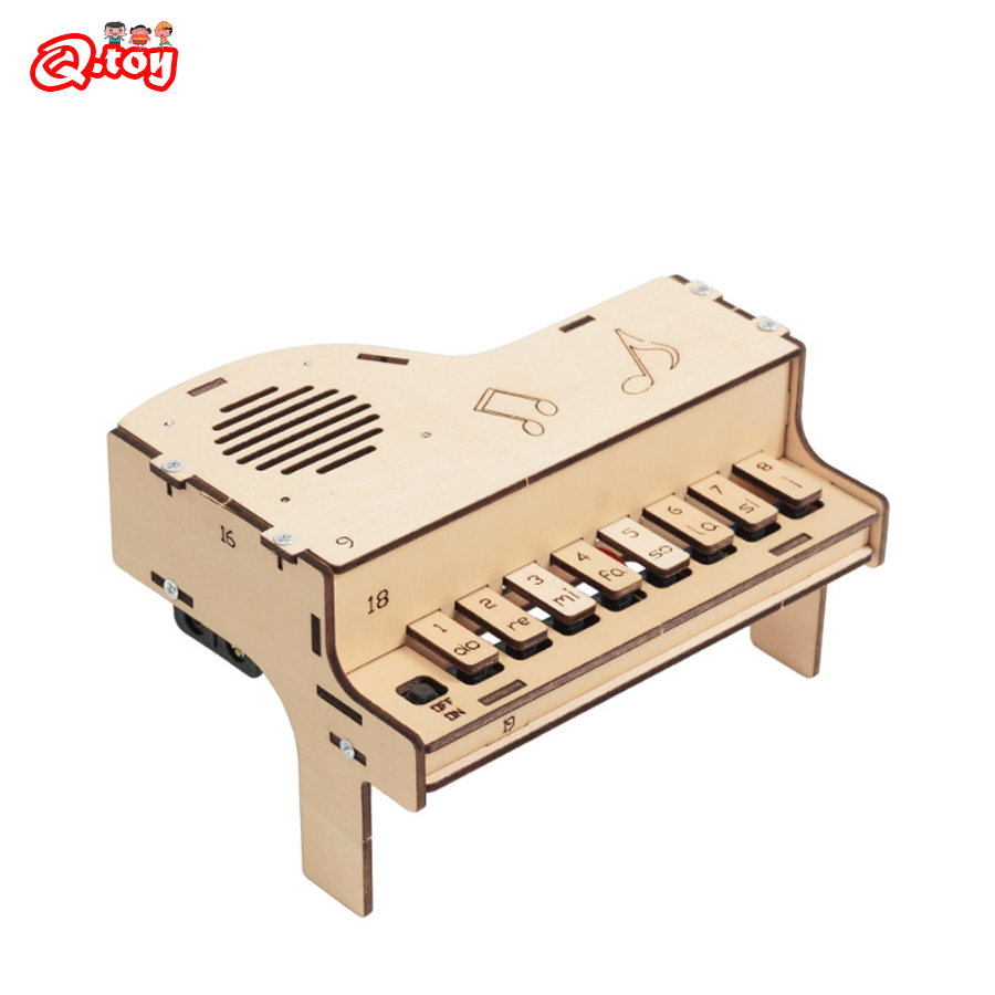DIY Wooden Electronic Piano Mo – обзор и цена Diy Electronics For Kids