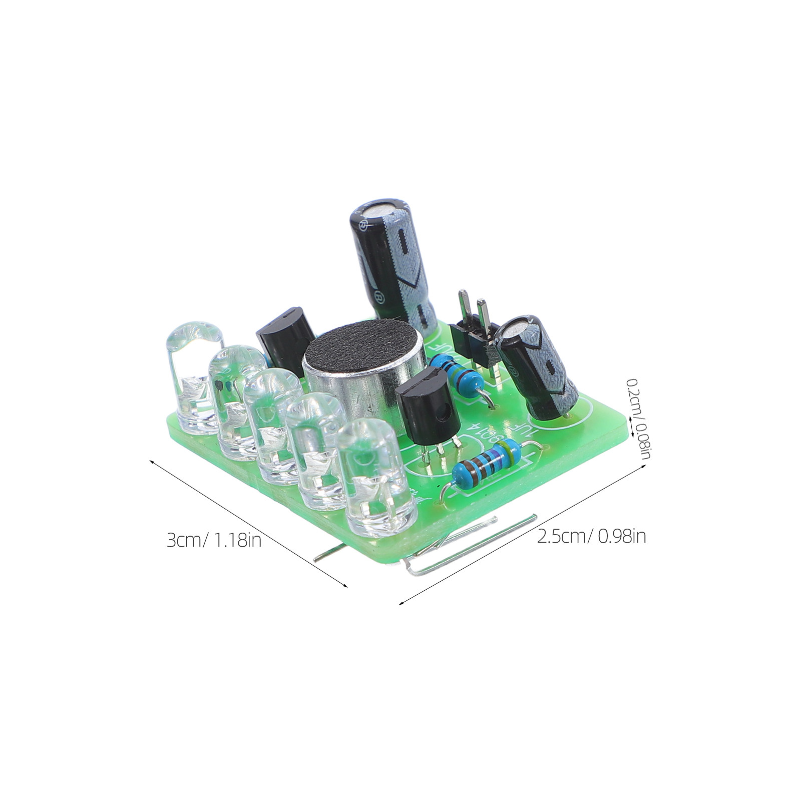 Sound Activated Flickering Lig – обзор и цена Diy Electronics Projects For Beginners