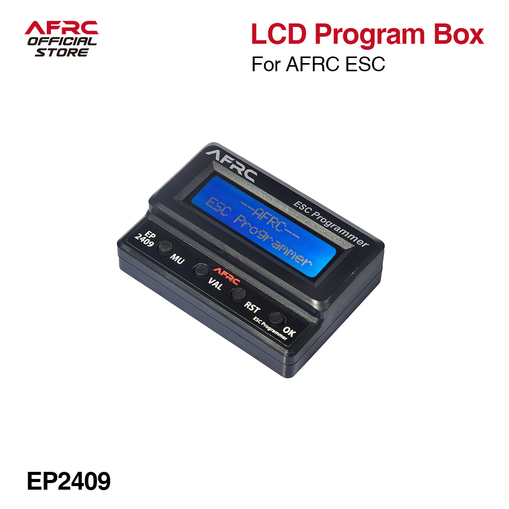 AFRC EP2409 LCD ESC programmer – обзор и цена Diy Electronic