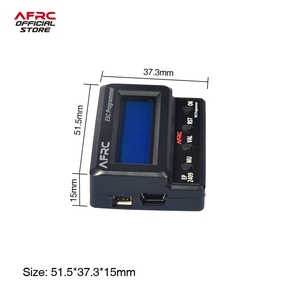 AFRC EP2409 LCD ESC programmer – обзор и цена Diy Electronic