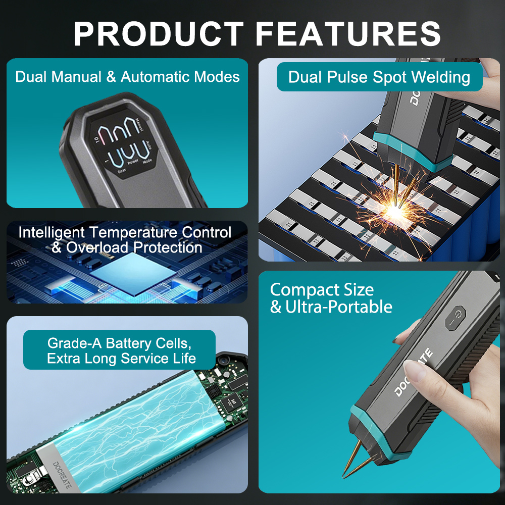 Lightweight Portable Handheld  – обзор и цена Diy Electronics Spot Welder