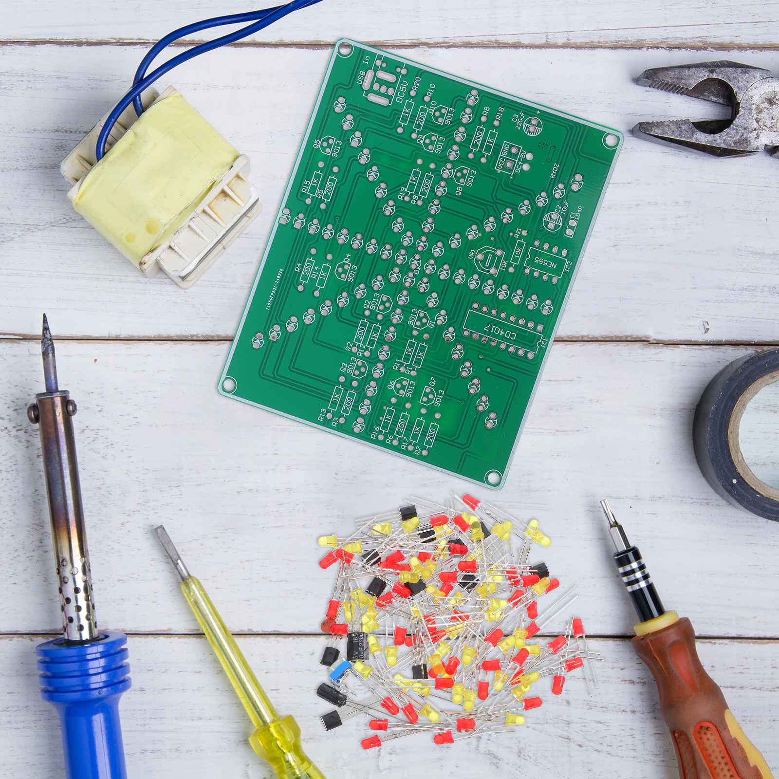 Explosion Light DIY Electronic – обзор и цена Diy Electronics Projects
