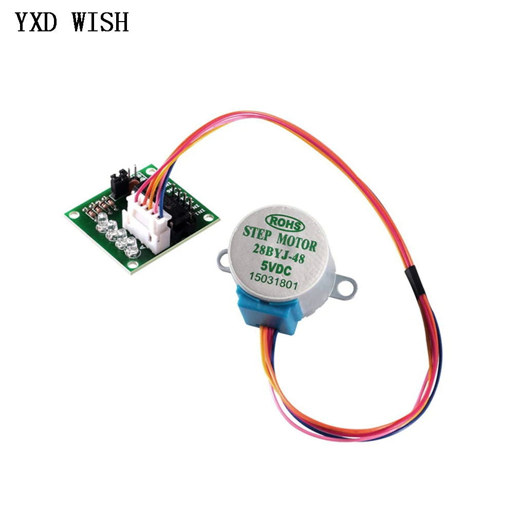 5pcs ULN2003 28BYJ-48 5V 12V R – обзор и цена Stepper Motor 28Byj