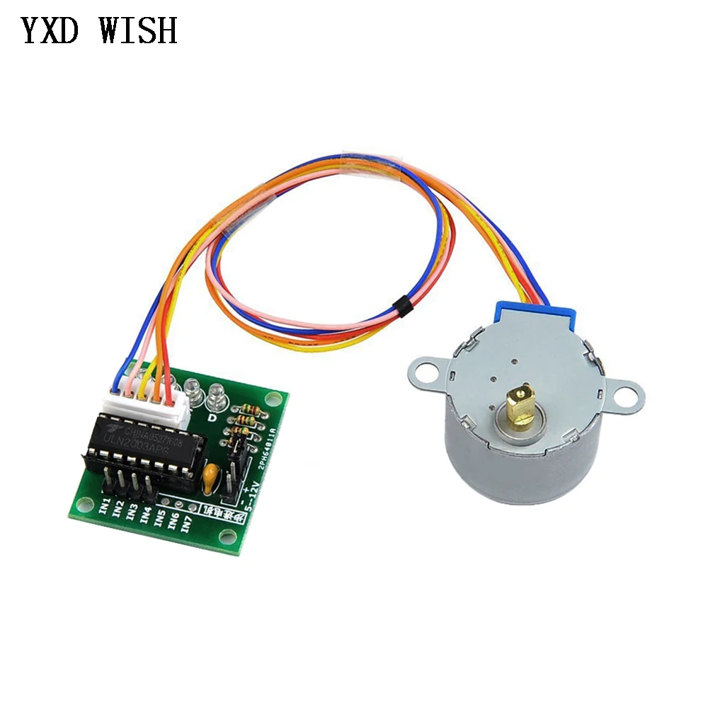 5pcs ULN2003 28BYJ-48 5V 12V R – обзор и цена Stepper Motor 28Byj