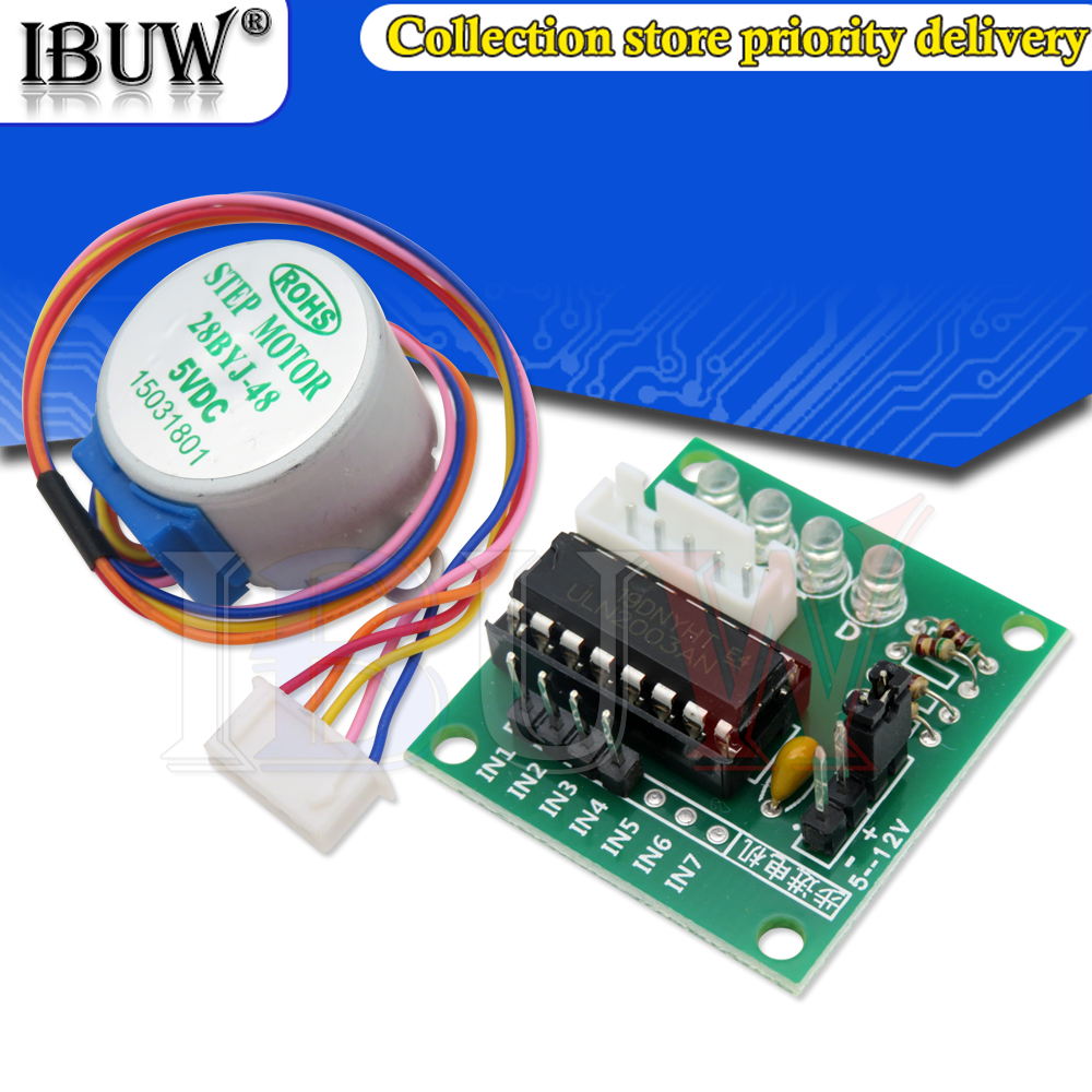 28BYJ-48-5V 4 phase Stepper Mo – обзор и цена Stepper Motor 28Byj