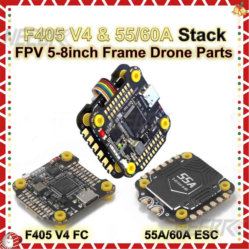 F405 V4 F4 Stack Flight Contro – обзор и цена Diy Drone Electronics Kit