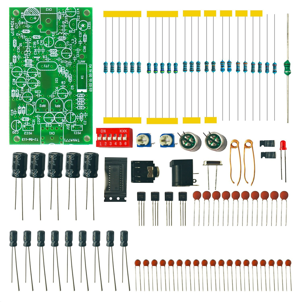 FM Transmitter Kit for DIY Ele – обзор и цена Diy Electronics Circuits