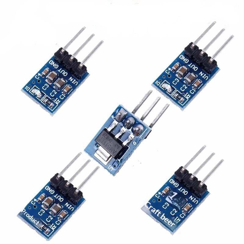 New AMS1117-3.3 LDO Linear Reg – обзор и цена Diy Electronics Circuits