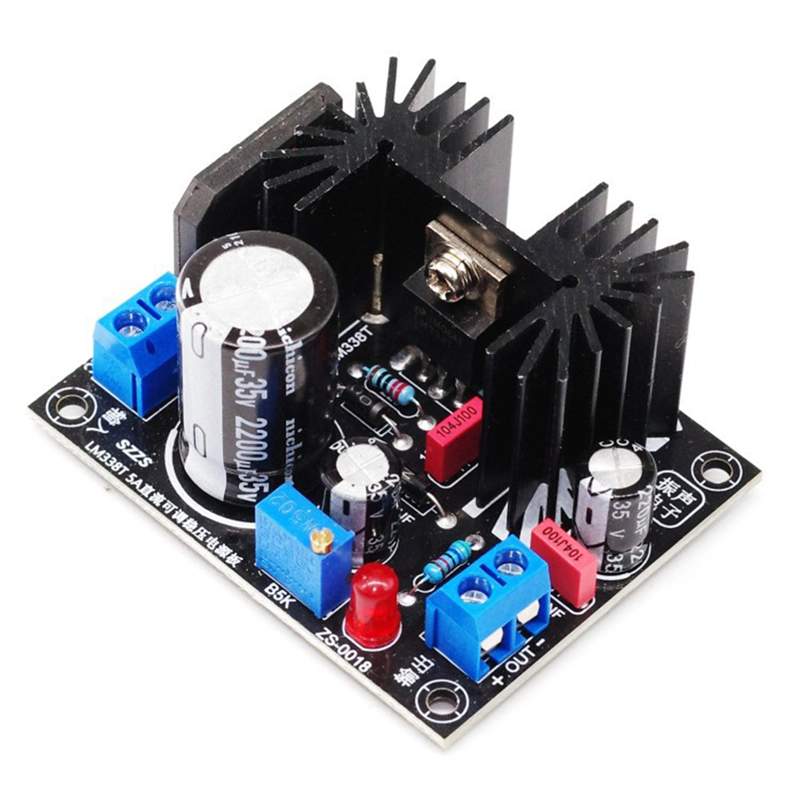 [NEW A09R!】 LM338 5A Output Fi – обзор и цена Diy Electronics Filament