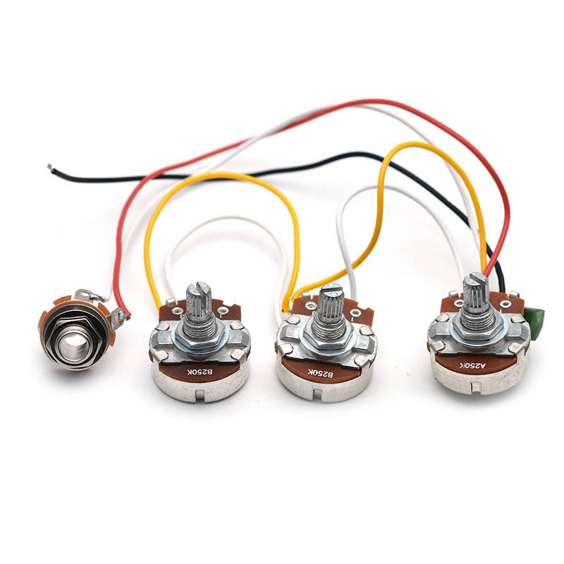 Electric Bass Wiring Harness 2 – обзор и цена Diy Guitar Electronics Kit