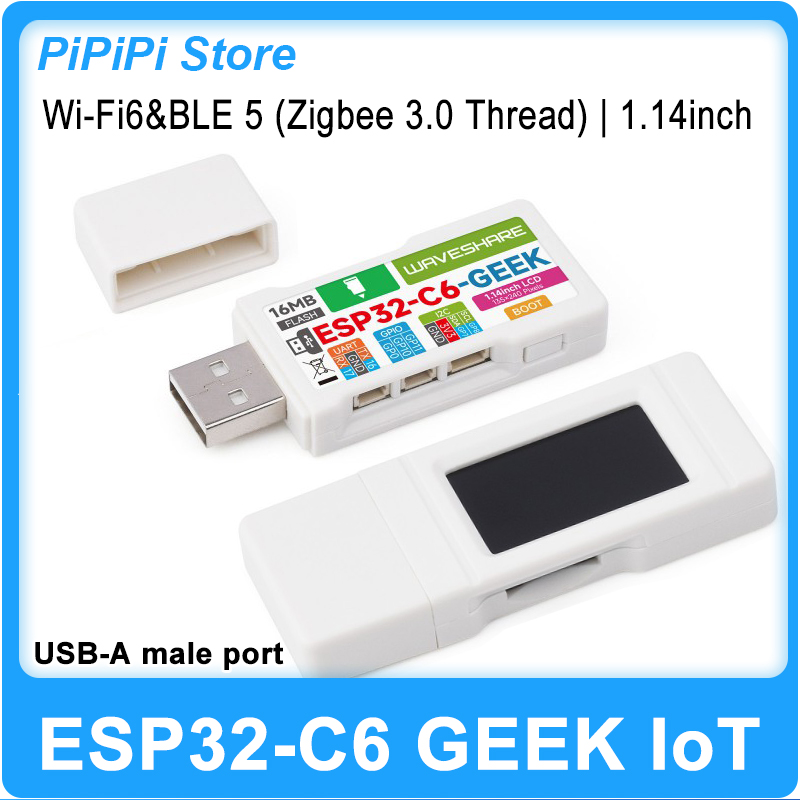 ESP32-C6 GEEK Development Boar – обзор и цена Diy Electronic