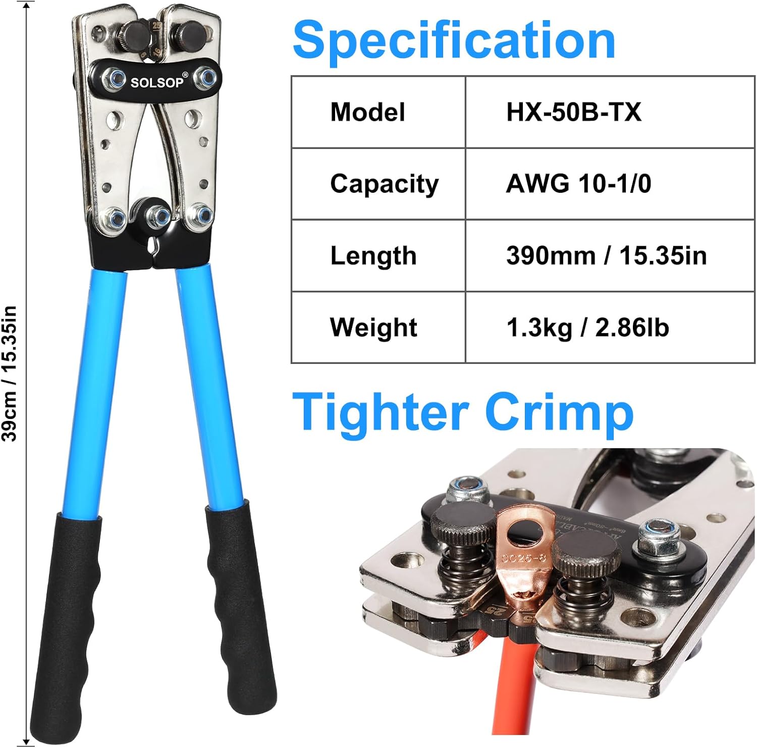 Battery Cable Crimper Tool for – обзор и цена Heat Shrink Tubing