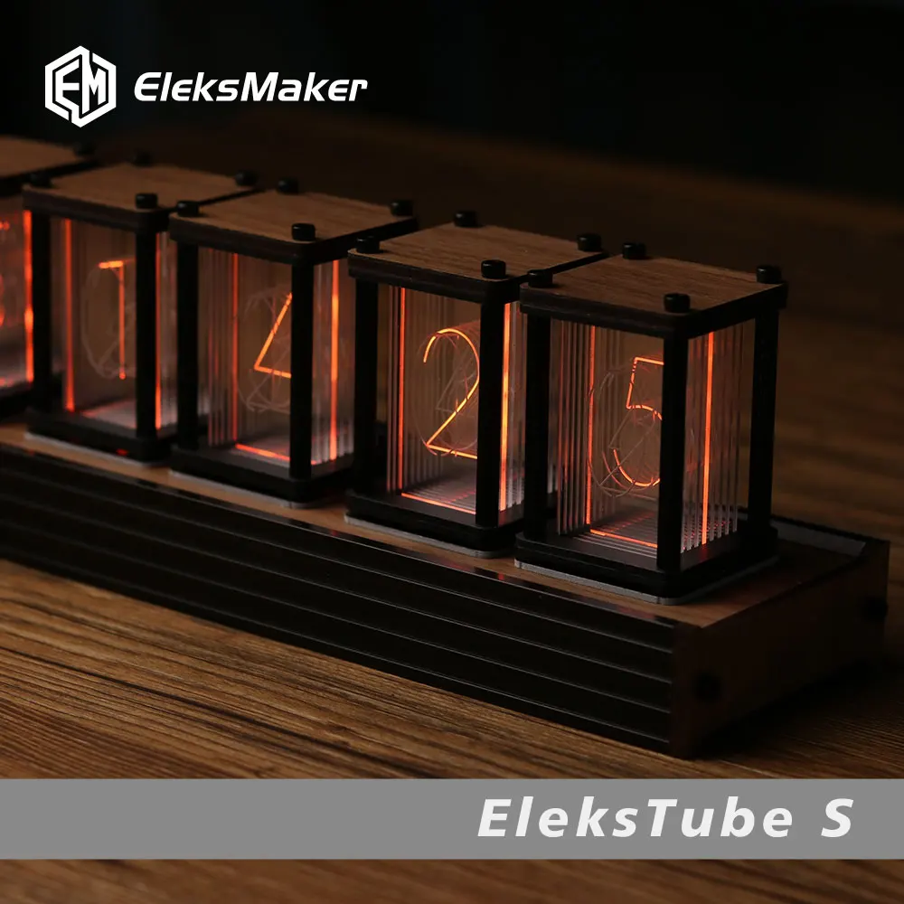 RGB Nixie Tube Clock DIY Table – обзор и цена Diy Electronics Gift Ideas