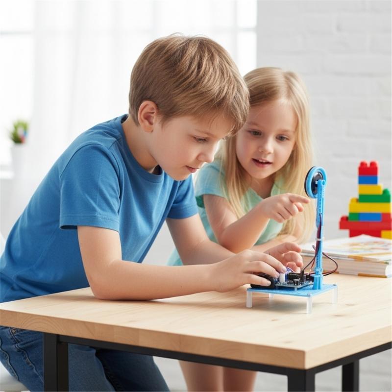   Physics Educational DIY Set  – обзор и цена Diy Electronics Microscope
