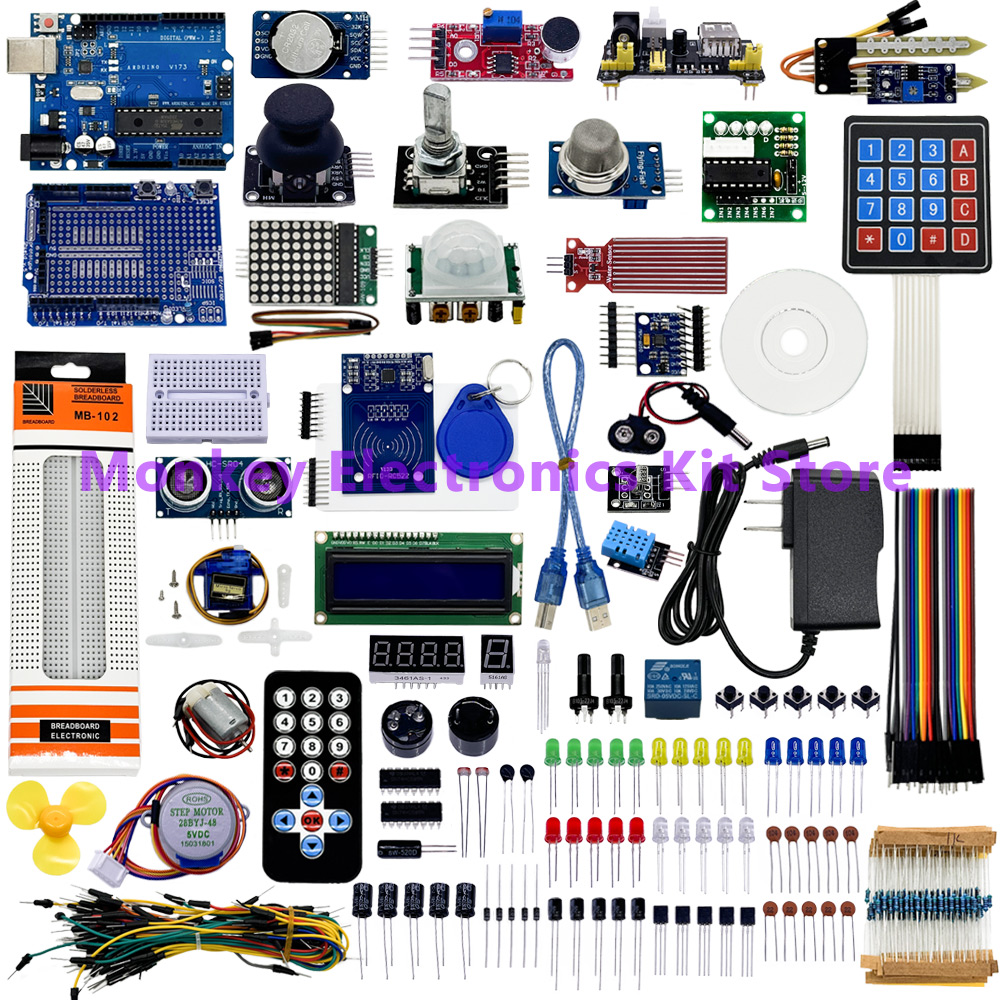 The Most Complete Kit for ardu – обзор и цена Diy Electronics Projects For Beginners