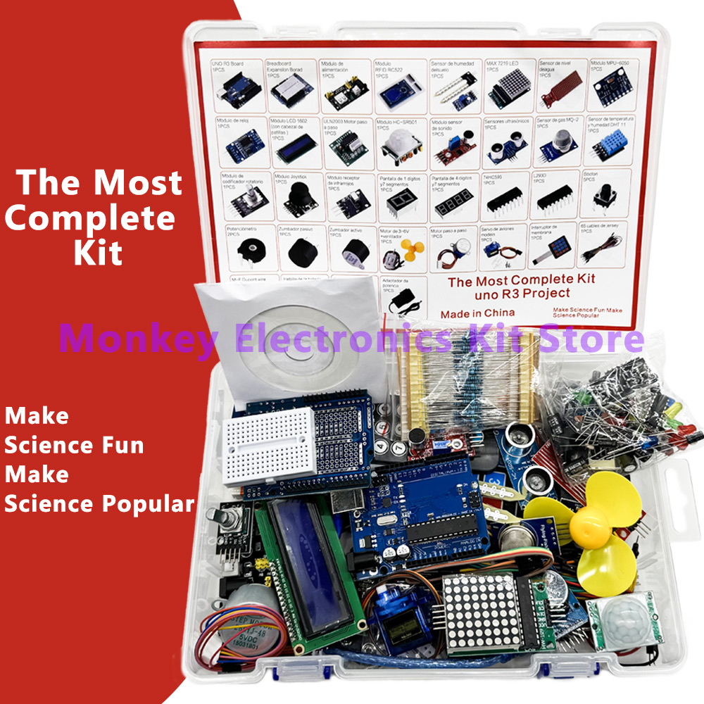 The Most Complete Kit for ardu – обзор и цена Diy Electronics Projects For Beginners