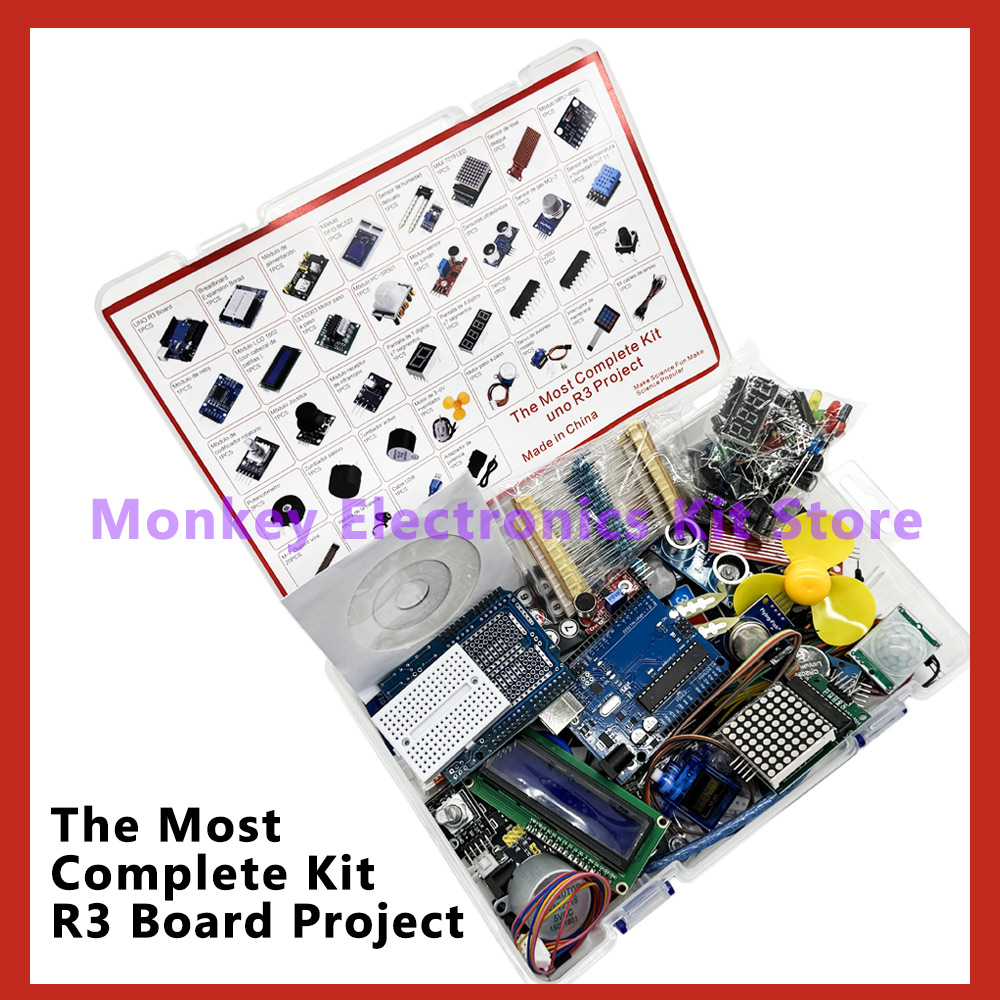 The Most Complete Kit for ardu – обзор и цена Diy Electronics Projects For Beginners