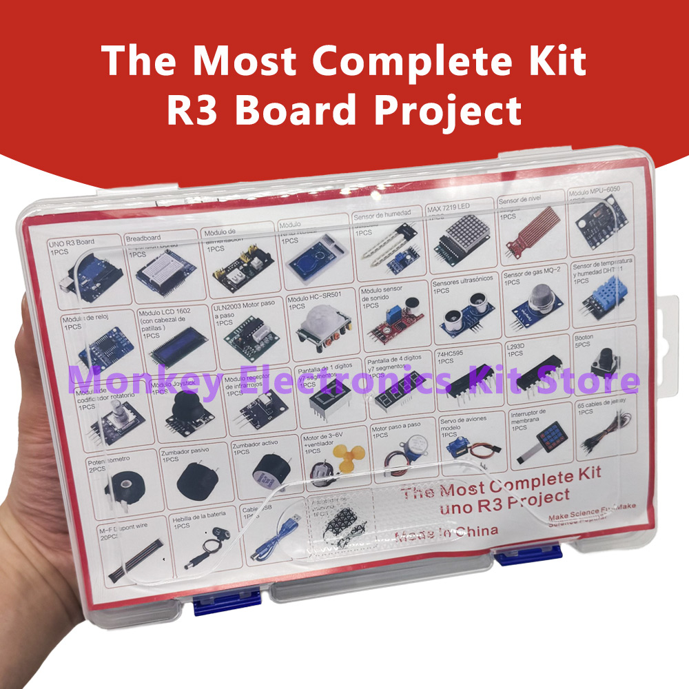 The Most Complete Kit for ardu – обзор и цена Diy Electronics Projects For Beginners