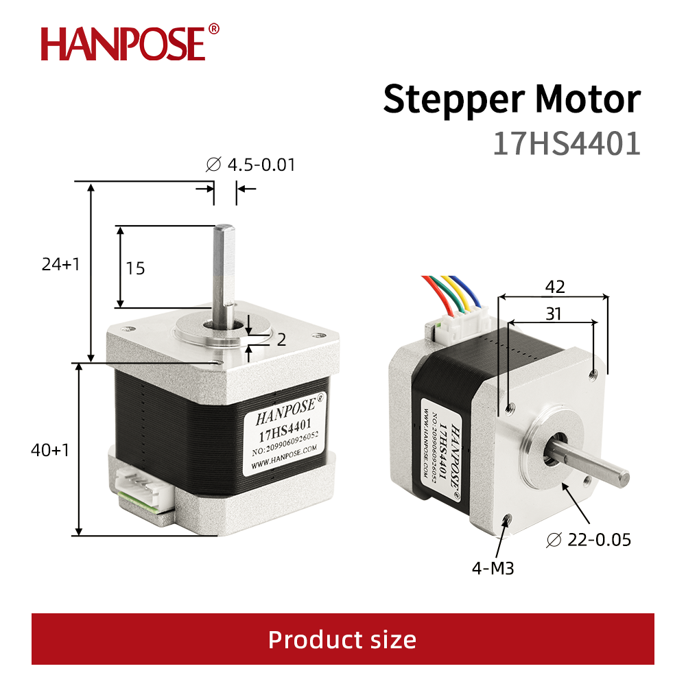 HANPOSE Nema17 Stepper Motor,  – обзор и цена Stepper Motor 28Byj