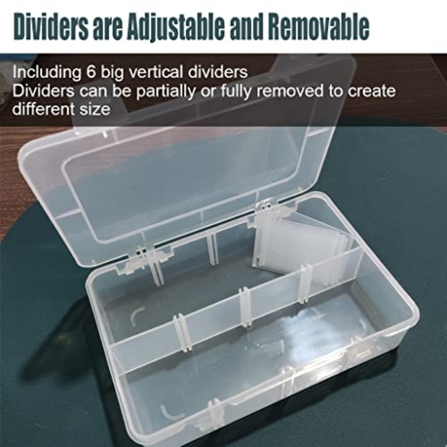 Clear Organizer Box Plastic St – обзор и цена Diy Electronics Art