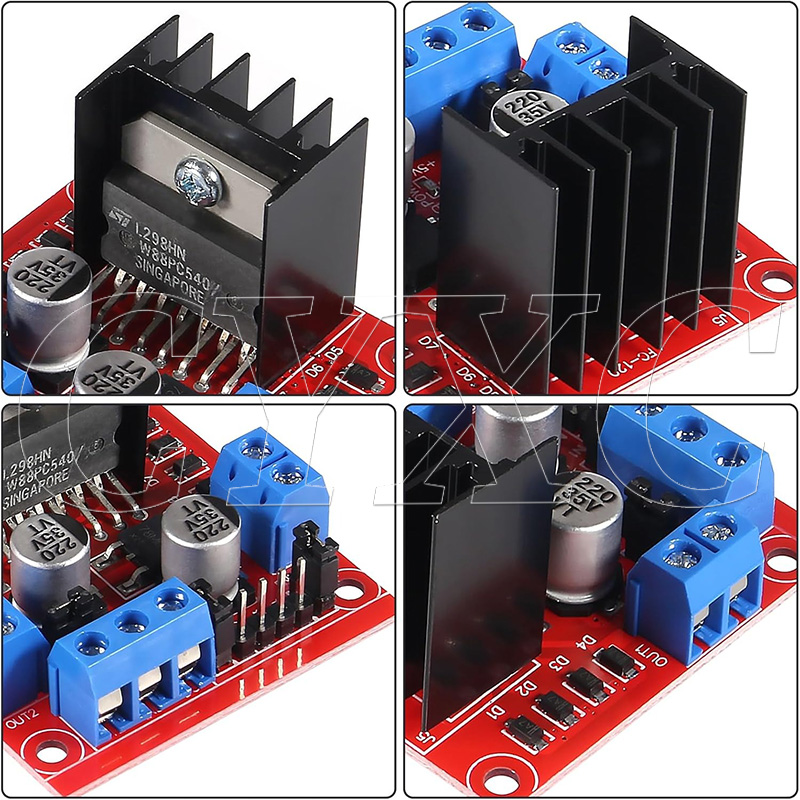 1-10PCS L298N Stepper Motor Dr – обзор и цена L298N Motor Driver