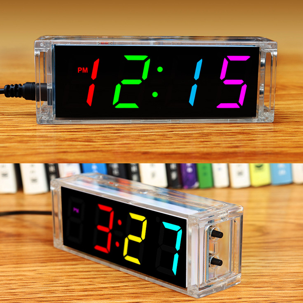Digital Tube DIY Clock Kit Tem – обзор и цена Diy Electronics Tool Kit