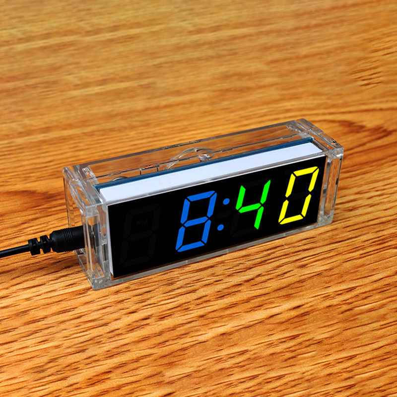 Digital Tube DIY Clock Kit Tem – обзор и цена Diy Electronics Tool Kit