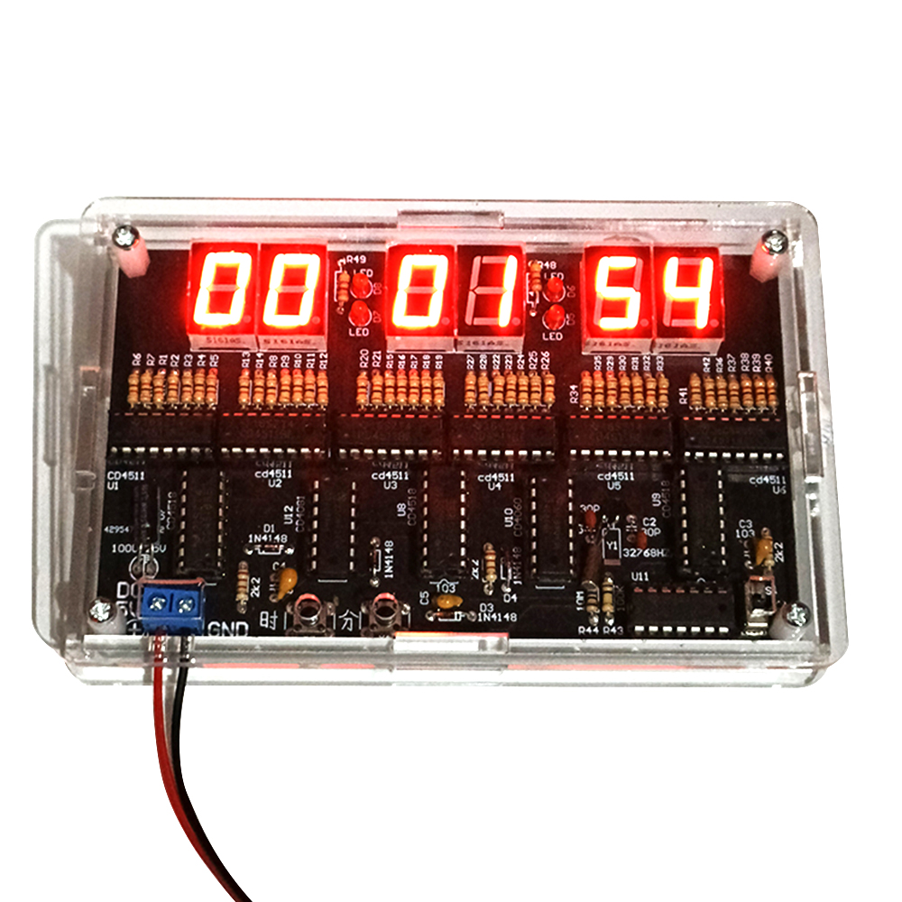 24-Hour Digital Clock DIY Sold – обзор и цена Diy Electronics Projects For Beginners