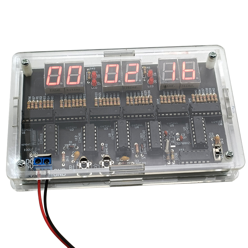 24-Hour Digital Clock DIY Sold – обзор и цена Diy Electronics Projects For Beginners