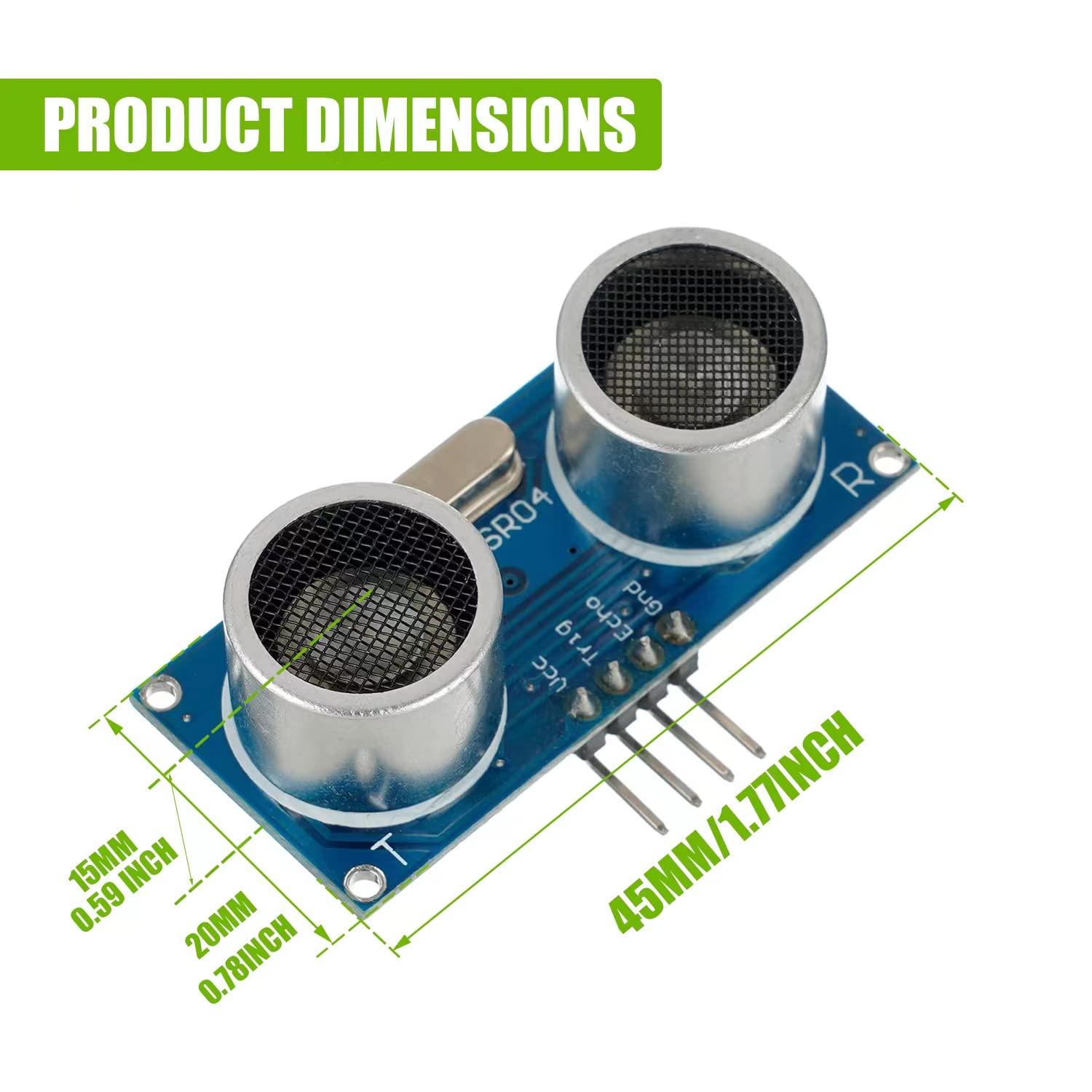 10pcs HC-SR04 Ultrasonic Senso – обзор и цена Ultrasonic Sensor Hc