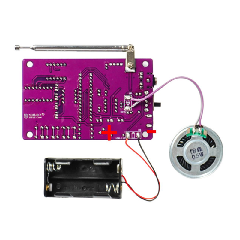 DIY FM Radio Electronic Kit 87 – обзор и цена Diy Electronics Projects