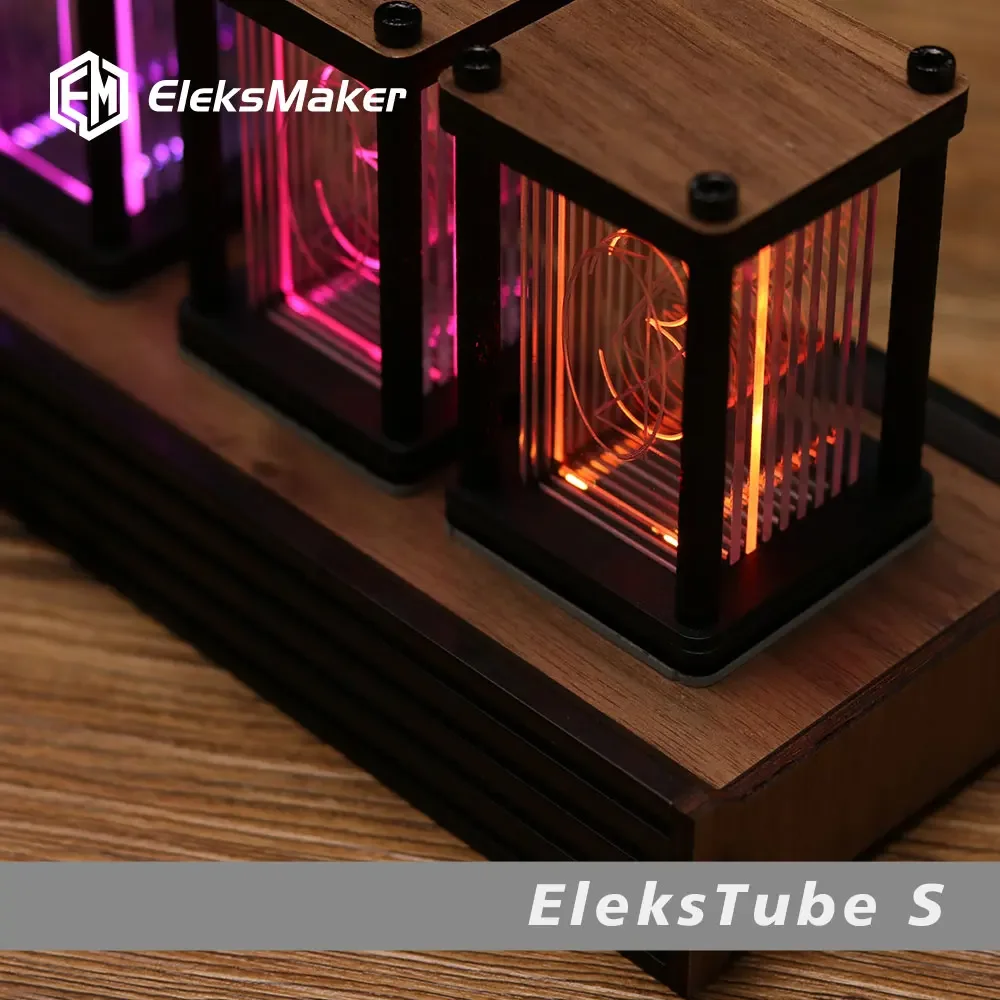 RGB Nixie Tube Clock DIY Table – обзор и цена Diy Electronics Gift Ideas