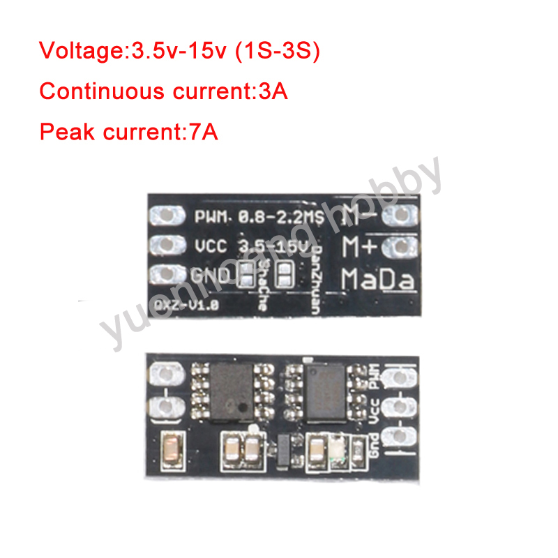 1PC 3.5-15V Brush ESC Two-way  – обзор и цена Diy Boat Electronics