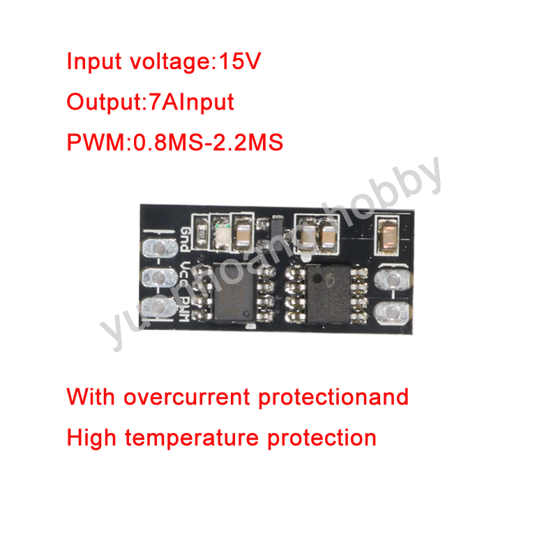 1PC 3.5-15V Brush ESC Two-way  – обзор и цена Diy Boat Electronics