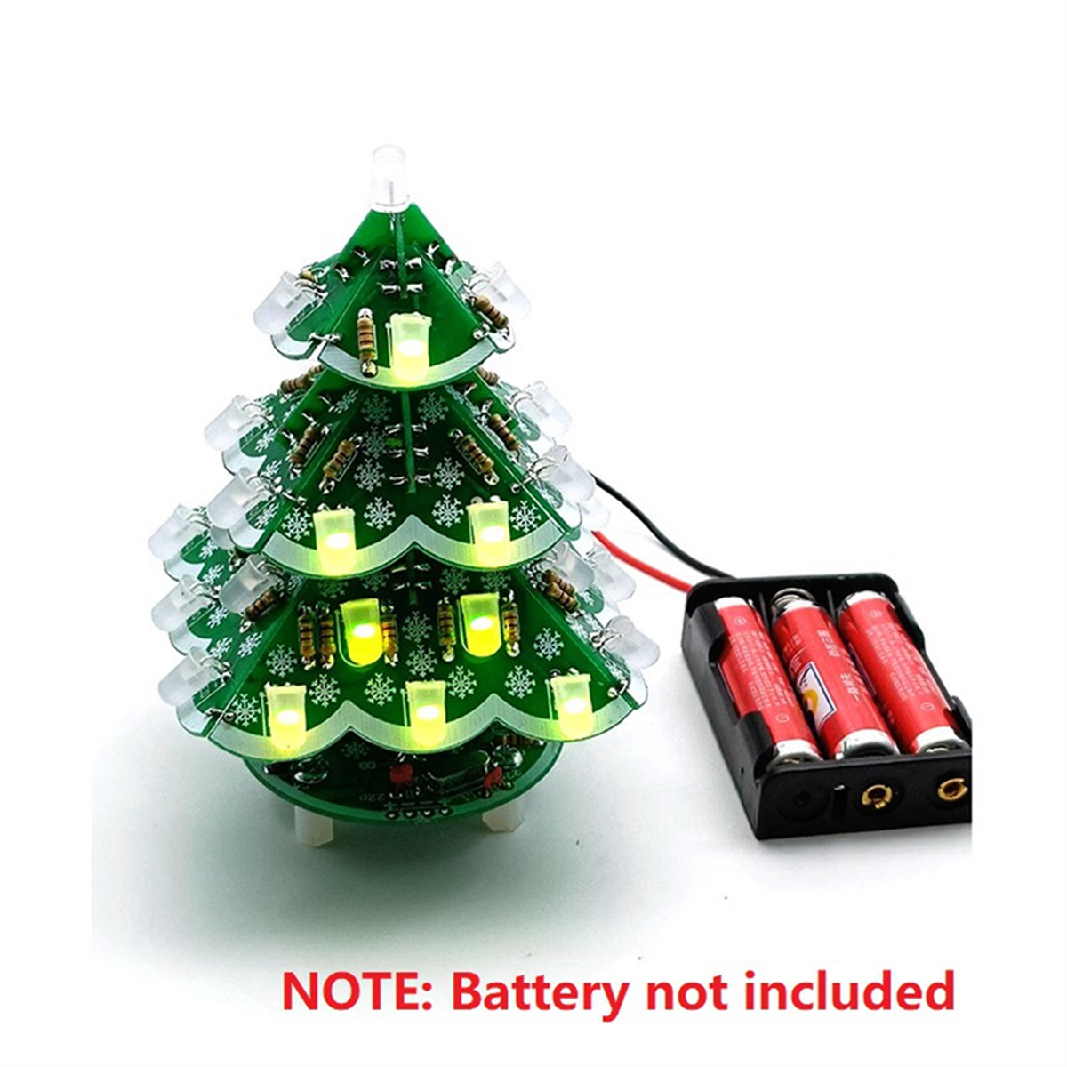 Newest! 3D Stereo Christmas Tr – обзор и цена Diy Electronics Circuits