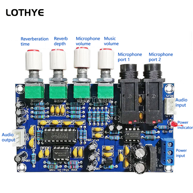 PT2399 Microphone Amplifier Bo – обзор и цена Diy Electronics Circuits