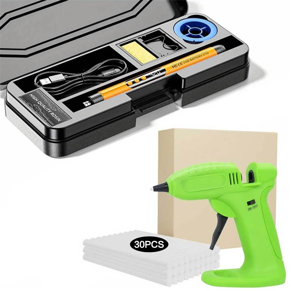 Cordless Hot Glue Gun (Fast-He – обзор и цена Diy Electronics Gadget