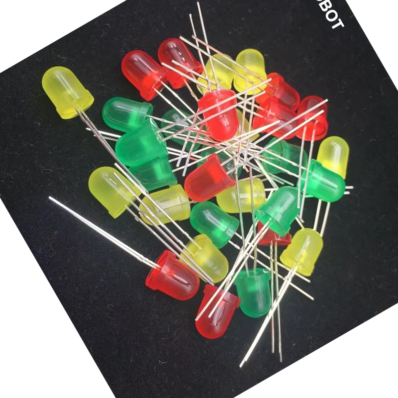 30pcs 8mm LED diode Light Asso – обзор и цена Diy Electronics For Sale