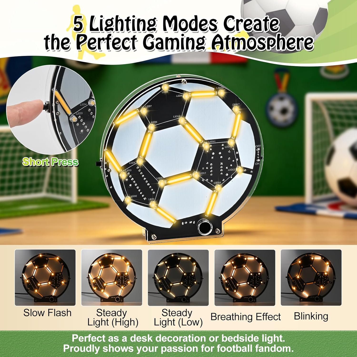 DIY Soccer Ball LED Soldering  – обзор и цена Diy Electronics Filament